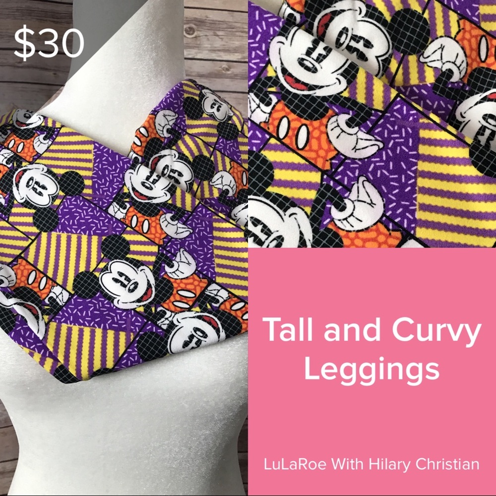 LuLaRoe Disney Leggings TC